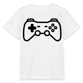 Video game controller - Stanley/Stella MINI CREATOR Kids’ T-Shirt - white - Front - Maike (125cm)