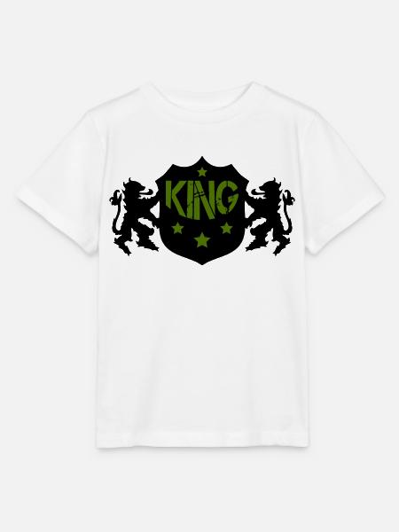 king - Stanley/Stella Kinder T-Shirt MINI CREATOR - Weiß