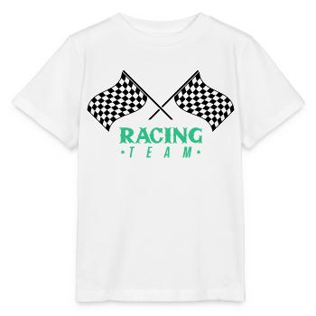 Racing Flag Team - Stanley/Stella MINI CREATOR Kids’ T-Shirt - white - Front - Maike (125cm)