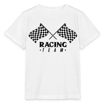 Racing Flag Team - Stanley/Stella MINI CREATOR Kids’ T-Shirt - white - Front - Maike (125cm)