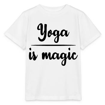 Yoga Méditation Spa Namaste - T-shirt bio MINI CREATOR Stanley/Stella Enfant - blanc - Devant - Maike (125cm)
