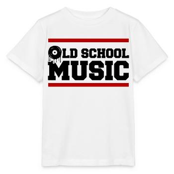 Musique old school - T-shirt bio MINI CREATOR Stanley/Stella Enfant - blanc - Devant - Maike (125cm)
