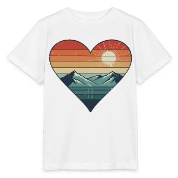 travelling Retro Vintage Valentine s Day - Stanley/Stella MINI CREATOR Kids’ T-Shirt - white - Front - Maike (125cm)