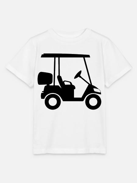 Golfwagen - Stanley/Stella Kinder T-Shirt MINI CREATOR  - Weiß