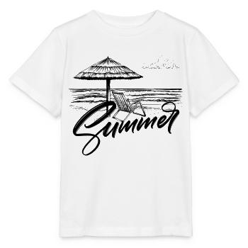 Summer - Stanley/Stella MINI CREATOR Kids’ T-Shirt - white - Front - Maike (125cm)