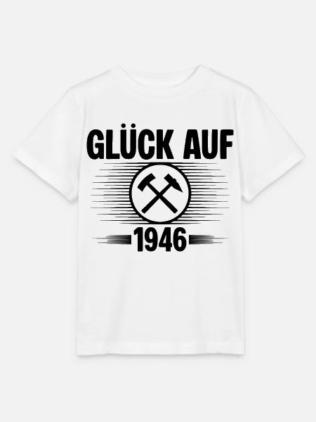 Glueck auf 1946 - Stanley/Stella Kinder T-Shirt MINI CREATOR  - Weiß