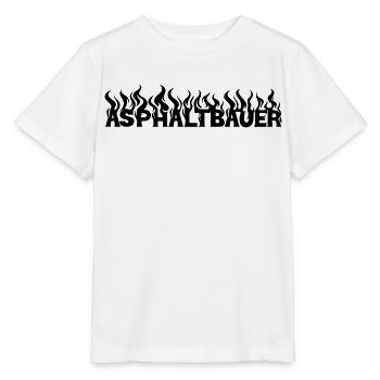 Asphaltbauer 2 - Stanley/Stella Kinder T-Shirt MINI CREATOR  - Weiß - Vorne - Maike (125cm)