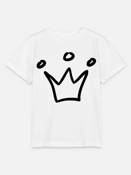 krone - Stanley/Stella Kinder T-Shirt MINI CREATOR - Weiß