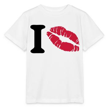 i love - T-shirt bio MINI CREATOR Stanley/Stella Enfant - blanc - Devant - Maike (125cm)