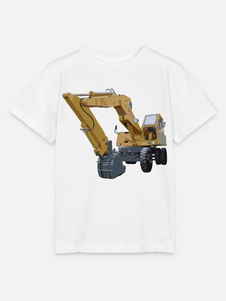 Alter Bagger - Stanley/Stella Kinder T-Shirt MINI CREATOR  - Weiß