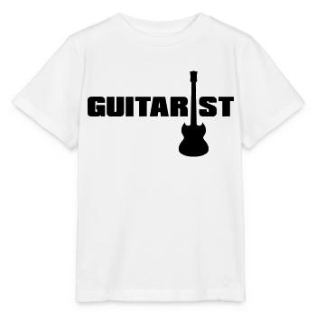 Guitarist - Stanley/Stella MINI CREATOR Kids’ T-Shirt - white - Front - Maike (125cm)