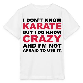 Crazy - Stanley/Stella MINI CREATOR Kids’ T-Shirt - white - Front - Maike (125cm)