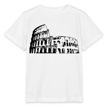 Rom - Kolosseum - Stanley/Stella Kinder T-Shirt MINI CREATOR  - Weiß - Vorne - Maike (125cm)