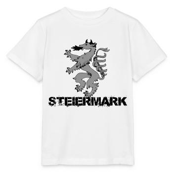 Steiermark - Stanley/Stella Kinder T-Shirt MINI CREATOR  - Weiß - Vorne - Maike (125cm)