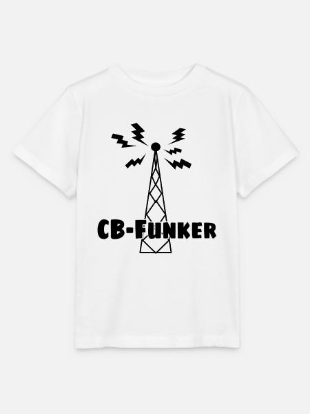 CB Funk funken Radio - Stanley/Stella Kinder T-Shirt MINI CREATOR - Weiß