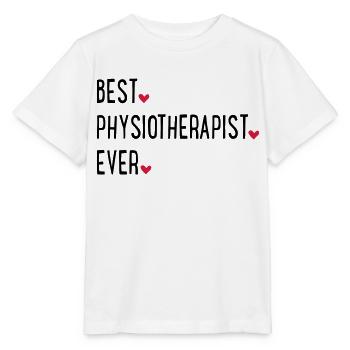 Physiothérapeute - T-shirt bio MINI CREATOR Stanley/Stella Enfant - blanc - Devant - Maike (125cm)