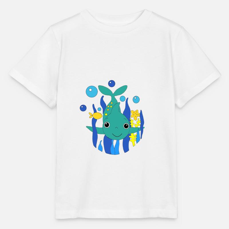 REQUIN - T-shirt bio MINI CREATOR Stanley/Stella Enfant - blanc