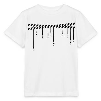 Verrouillage goutte de ruban de sécurité - T-shirt bio MINI CREATOR Stanley/Stella Enfant - blanc - Devant - Maike (125cm)