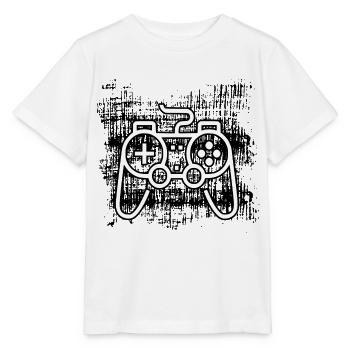 Konsole - Stanley/Stella Kinder T-Shirt MINI CREATOR  - Weiß - Vorne - Maike (125cm)