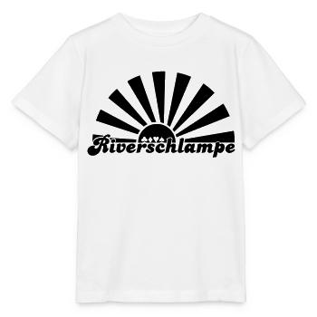 Riverschlampe, Poker, WSOP, Las Vegas, Casino - Stanley/Stella Kinder T-Shirt MINI CREATOR  - Weiß - Vorne - Maike (125cm)
