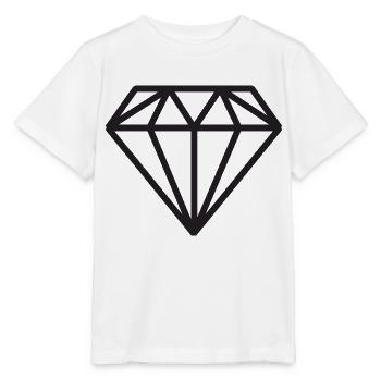 Diamond - Stanley/Stella MINI CREATOR Kids’ T-Shirt - white - Front - Maike (125cm)