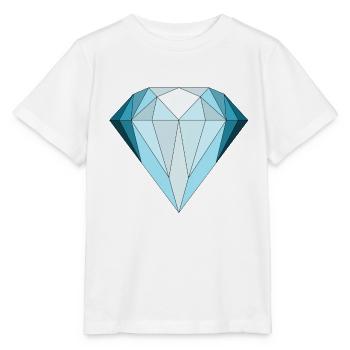 Diamant géométrique - T-shirt bio MINI CREATOR Stanley/Stella Enfant - blanc - Devant - Maike (125cm)