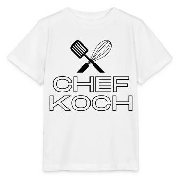 Chef Koch - Stanley/Stella Kinder T-Shirt MINI CREATOR  - Weiß - Vorne - Maike (125cm)