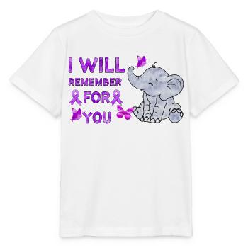 Alzheimer Krankheit Gehirn Vergessen Vergesslich - Stanley/Stella Kinder T-Shirt MINI CREATOR  - Weiß - Vorne - Maike (125cm)