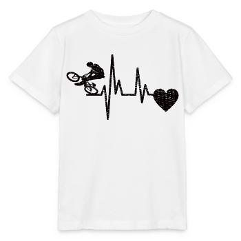 Mountain Bike Cycling Bicycle Tour Cycling - Stanley/Stella MINI CREATOR Kids’ T-Shirt - white - Front - Maike (125cm)