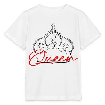Queen - Stanley/Stella MINI CREATOR Kids’ T-Shirt - white - Front - Maike (125cm)