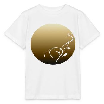 blumenranke - Stanley/Stella Kinder T-Shirt MINI CREATOR  - Weiß - Vorne - Maike (125cm)