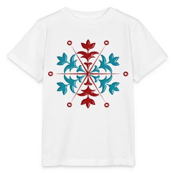 Étoile - T-shirt bio MINI CREATOR Stanley/Stella Enfant - blanc - Devant - Maike (125cm)