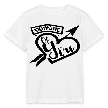 Thinking of you - Stanley/Stella MINI CREATOR Kids’ T-Shirt - white - Front - Maike (125cm)