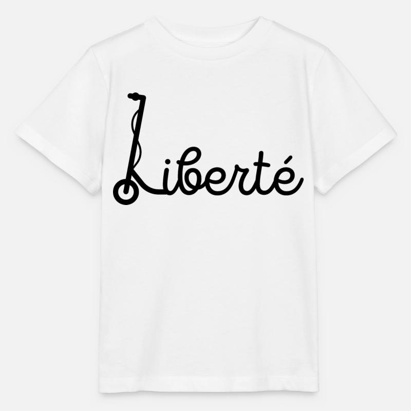 trottinette - T-shirt bio MINI CREATOR Stanley/Stella Enfant - blanc