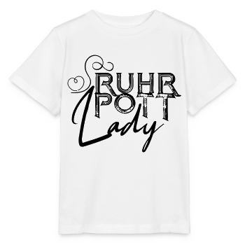Ruhrpott Lady - Stanley/Stella Kinder T-Shirt MINI CREATOR  - Weiß - Vorne - Maike (125cm)