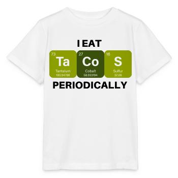 Taco Liebhaber - Stanley/Stella Kinder T-Shirt MINI CREATOR  - Weiß - Vorne - Maike (125cm)