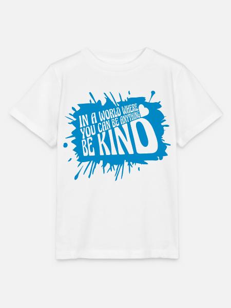 you can be kind - Stanley/Stella Kinder T-Shirt MINI CREATOR - Weiß