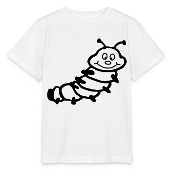 Raupe - Stanley/Stella Kinder T-Shirt MINI CREATOR  - Weiß - Vorne - Maike (125cm)