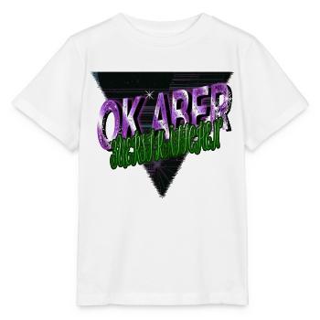 frühaufsteher müdigkeit cool geburtstagsgeschenk - Stanley/Stella Kinder T-Shirt MINI CREATOR  - Weiß - Vorne - Maike (125cm)