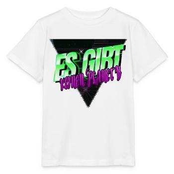 veganismus statement gesundes essen witzig - Stanley/Stella Kinder T-Shirt MINI CREATOR  - Weiß - Vorne - Maike (125cm)