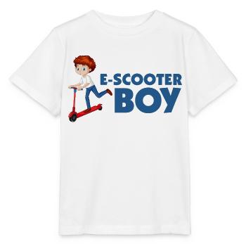 E-Scooter Roller Scooter - T-shirt bio MINI CREATOR Stanley/Stella Enfant - blanc - Devant - Maike (125cm)