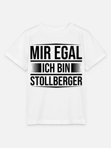 Stollberg mir egal - Stanley/Stella Kinder T-Shirt MINI CREATOR - Weiß