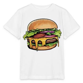 hamburger - T-shirt bio MINI CREATOR Stanley/Stella Enfant - blanc - Devant - Maike (125cm)