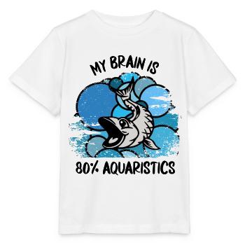 Aquarium Aquarists Fish Ornamental fish Aquaristics - Stanley/Stella MINI CREATOR Kids’ T-Shirt - white - Front - Maike (125cm)
