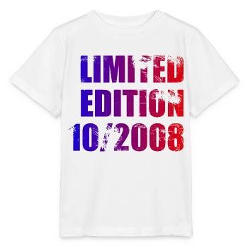 15th Birthday Limited Edition 10/2008 - T-shirt bio MINI CREATOR Stanley/Stella Enfant - blanc - Devant - Maike (125cm)