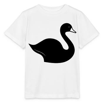 Swan - Stanley/Stella MINI CREATOR Kids’ T-Shirt - white - Front - Maike (125cm)
