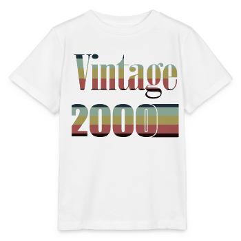 2000 Birthday 2000 Born In 2000 Birthday - Stanley/Stella MINI CREATOR Kids’ T-Shirt - white - Front - Maike (125cm)