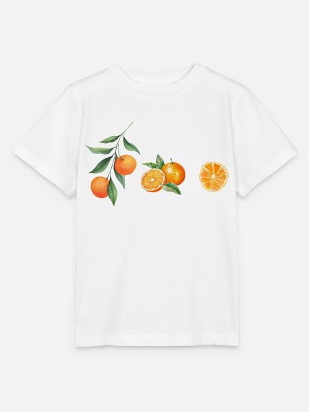 orange orange orange - Stanley/Stella Kinder T-Shirt MINI CREATOR - Weiß