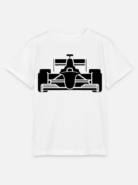 Rennwagen - Stanley/Stella Kinder T-Shirt MINI CREATOR  - Weiß