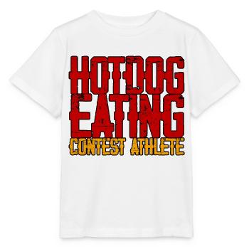 Hotdog Eating Contest Athlete 3 - Stanley/Stella Kinder T-Shirt MINI CREATOR  - Weiß - Vorne - Maike (125cm)